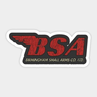 Birmingham Small Arms Co. Ltd. (BSA) 1861 Sticker